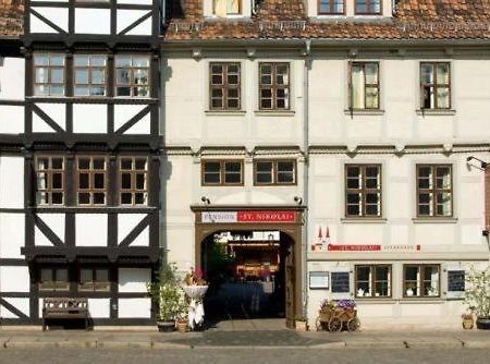 Hotel Pension St Nikolai Quedlinburg Exterior photo