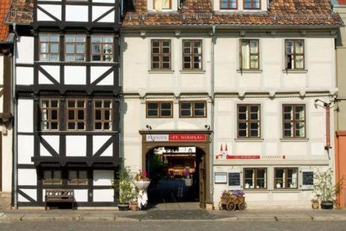 Hotel Pension St Nikolai Quedlinburg Exterior photo
